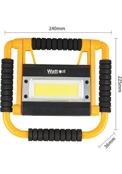 1300 Lümen Güçlü Aydınlatma Watton WT-328