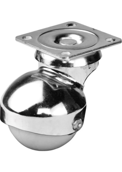 Hts 208 - 50 mm Küre Tablalı Çift Bilyalı Teker