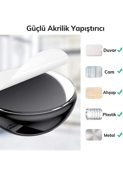 Çok Amaçlı Kablo Tutucu Akrilik Güçlü Yapışkanlı Organizer Düzenleyici 16 Parça Set Kolay Ku