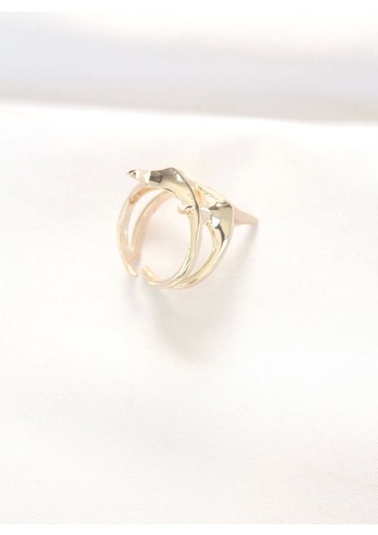 Yıldız Model Gold Renk Ayarlanabilir Yüzük - TJ-BYK3144 modelleri