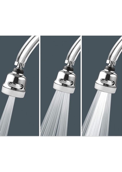 3 Fonksiyonlu Krom Oynar Musluk Başlığı (4887) modelleri