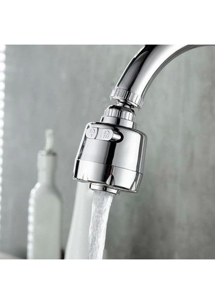 3 Fonksiyonlu Krom Oynar Musluk Başlığı (4887) fırsatları
