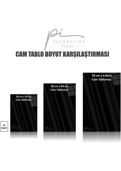 Soyut Cam Tablo