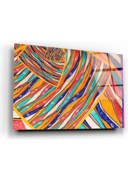 Soyut Desenler Cam Tablo 2 50 x 70 cm fiyatları