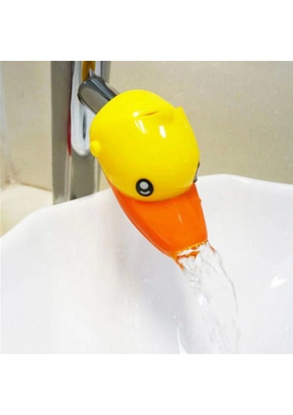 Çocuklar Için Eğitici ve Güvenli Musluk Uzatıcı Genişletici Başlık Aparatı Ördek Figürlü (4887) fiyatları