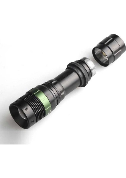 Şarjlı Zoomlu Acil Durum Feneri WT-037