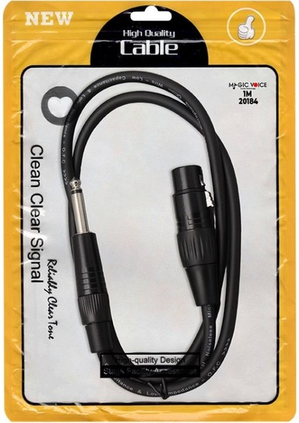LD379 Xlr Canon Dişi + 6.3mm Mono Erkek 1 Metre Kablo (4887) fiyatları