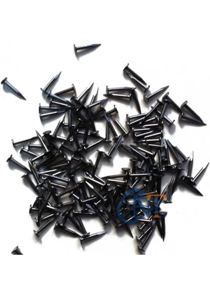 Klips, Menteşe, Ayağı Çivisi 9mm Çelik - Siyah 10GR