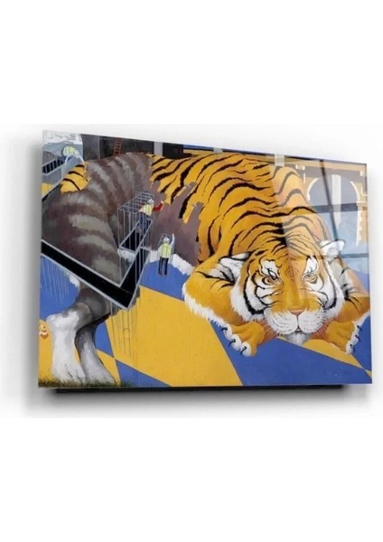 Aslan Cam Tablo 2 50 x 70 cm