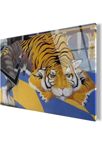 Aslan Cam Tablo 2 50 x 70 cm