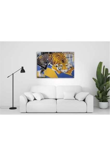 Aslan Cam Tablo 2 50 x 70 cm