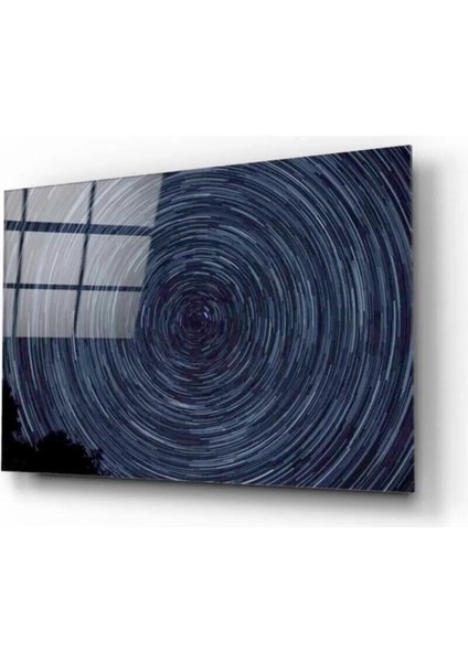 Kuzey Işıkları Cam Tablo 50 x 70 cm
