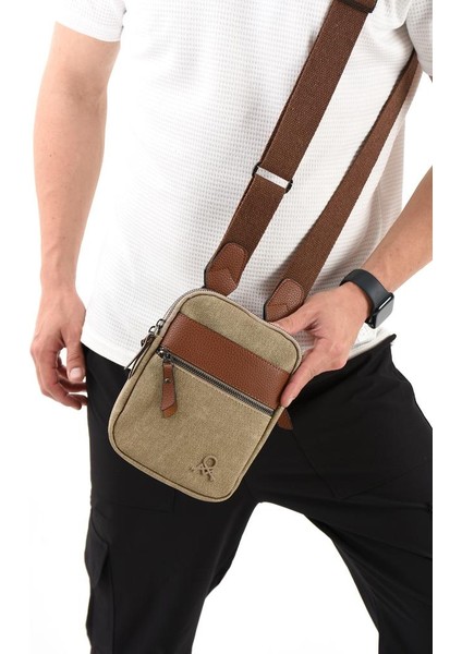 Kanvas Kumaş Telefon Çantası Erkek Postacı Çanta 20*12 cm Çapraz Askılı Omuz Çantası Mega Çanta fiyatları