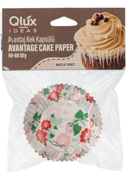 Avantaj Küçük Yuvarlak - Brownı Poşet Ambalaj Kağıt Kek Kapsülü (4887)