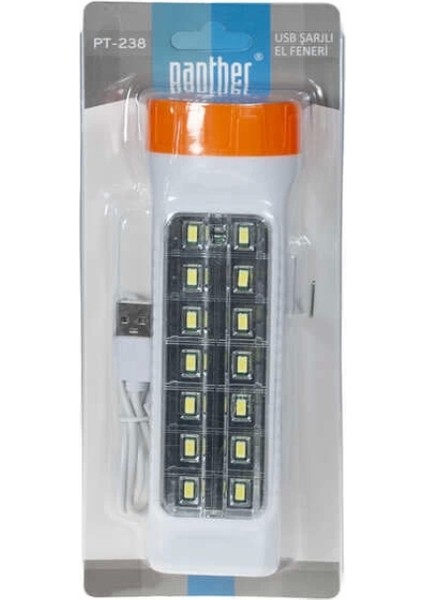 Panther PT-238 USB Şarjlı El Feneri modelleri