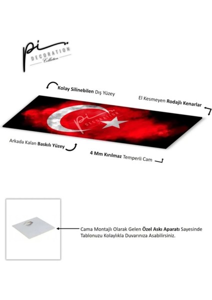 Bayrak Panoramik Cam Tablo fırsatları
