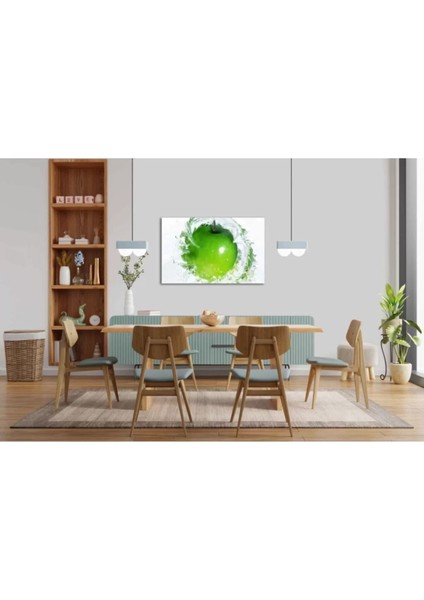 Meyveler Cam Tablo 4mm Dayanıklı Temperli Cam
