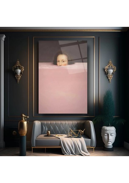 Saklanan Monalisa Cam Tablo
