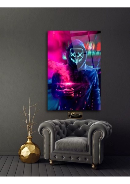 Neon Maske Cam Tablo modelleri