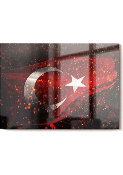 Türk Bayrağı |bayrak Temalı Tablo | 50 x 70 cm fırsatları