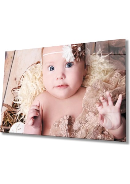 Marsilyan- Bebek Cam Tablo Baby Table