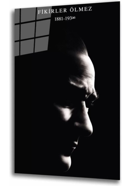 - Atatürk Cam Tablo 4 mm