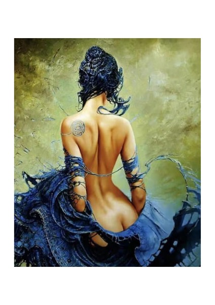 Canvas Tutku 9 Sayılarla Boyama Seti Kasnaklı 40 x 50 cm