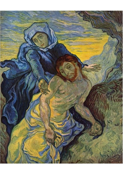 Canvas Van Gogh Pieta Sayılarla Boyama Seti Kasnaklı 60 x 75 cm