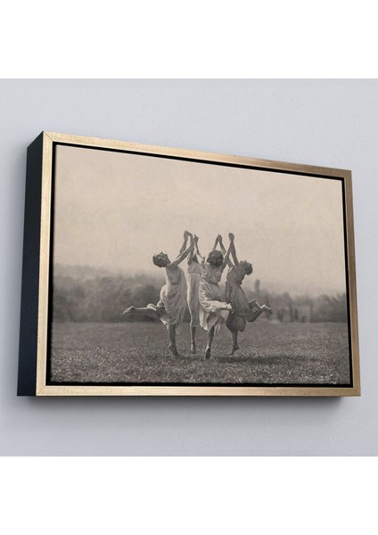 Çerçeveli Isviçreli Fotoğrafçı Frederick Boissonnas Dans Eden Kadınlar TABLOSU-6656 modelleri