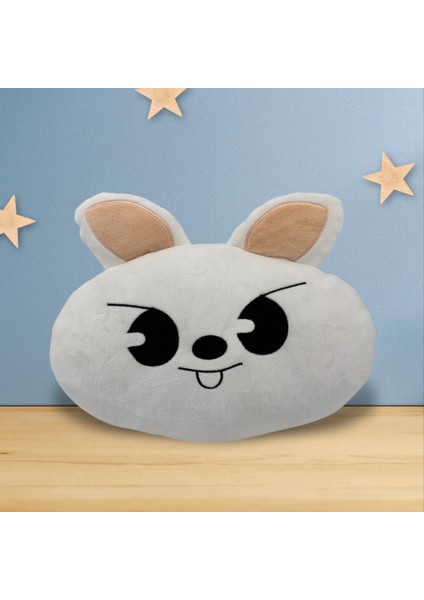Skzoo Lebbit Peluş Yastık, Sevimli Yastık 35 cm