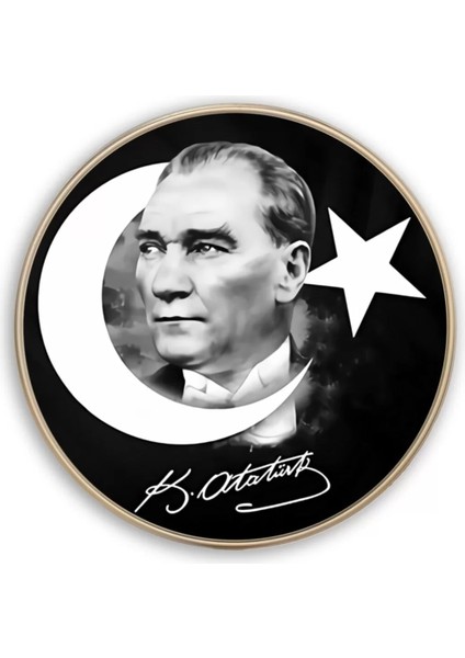 Marsilyan- Atatürk Yuvarlak Cam Tablo modelleri