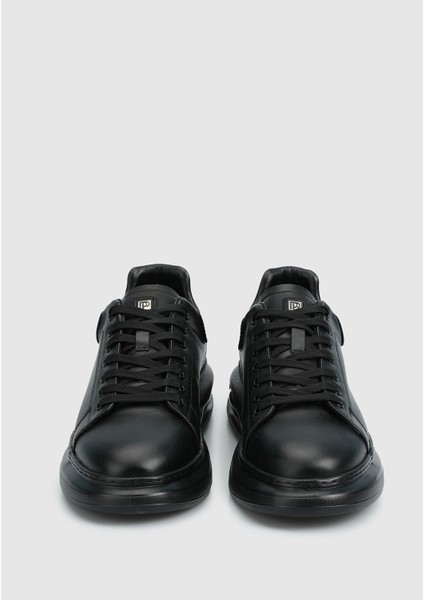 Siyah Deri Erkek Sneaker modelleri