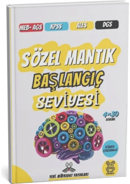 2025 Meb-Ags Kpss Ales Dgs Sözel Mantık Başlangıç Seviyesi 4X30 Tamamı Video Çözümlü Deneme Sınavı
