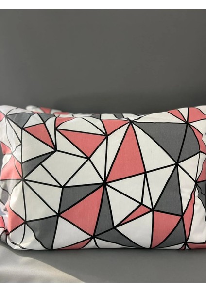 Desenli Yastık Kılıfı 2 Li 50 x 70