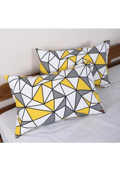 Desenli Yastık Kılıfı 2 Li 50 x 70