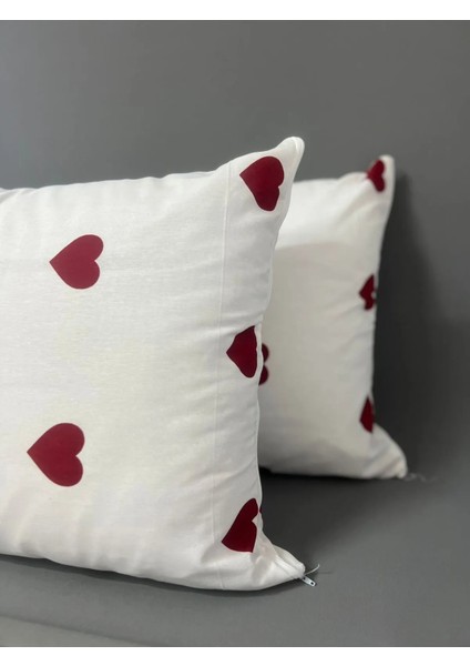 Desenli Yastık Kılıfı 2 Li 50 x 70
