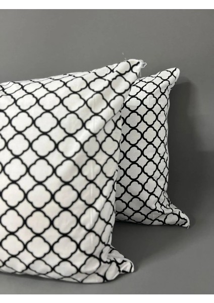 Desenli Yastık Kılıfı 2 Li 50 x 70