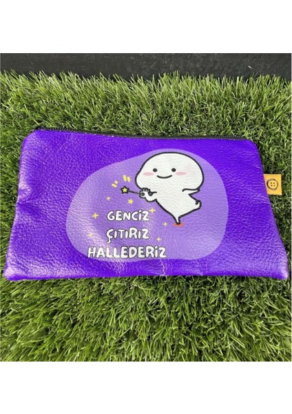 Eğlenceli Funny Deri Cüzdan