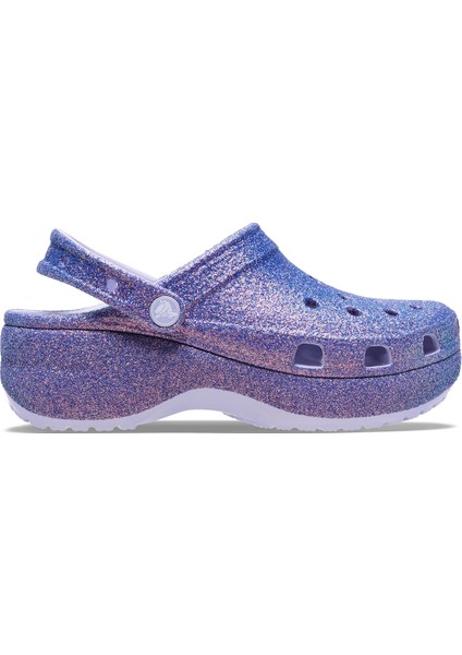 Platform Irid Glitter Clog