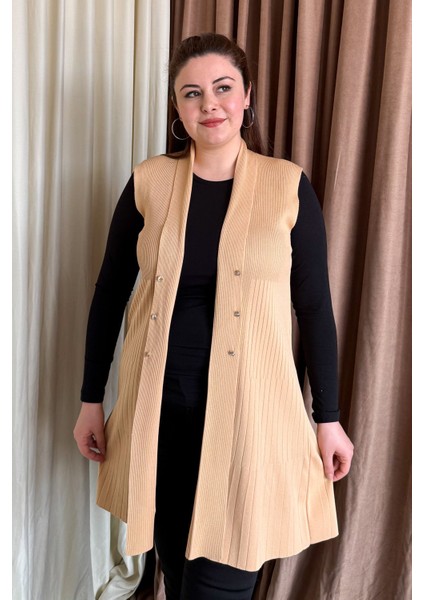 Kadın Taşlı Hırka 7305