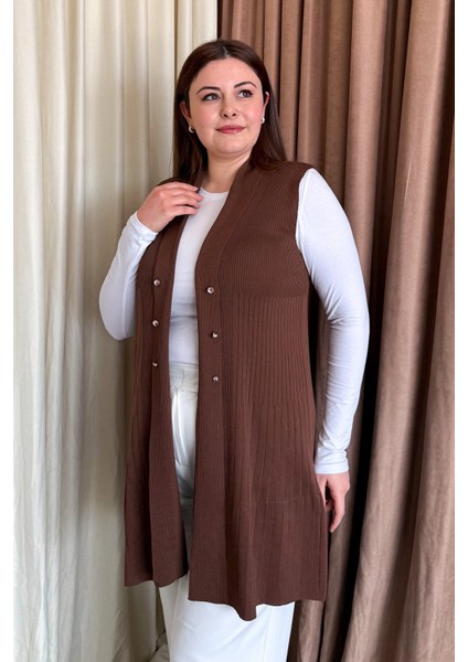 Kadın Taşlı Hırka 7305