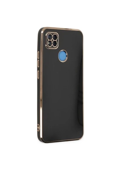 Asmobıle Şanzelize Redmi 9c Kılıf – Kırmızı & Siyah Renk, Yumuşak Silikon, Darbe Koruyucu, Şık ve Hafif Tasarım