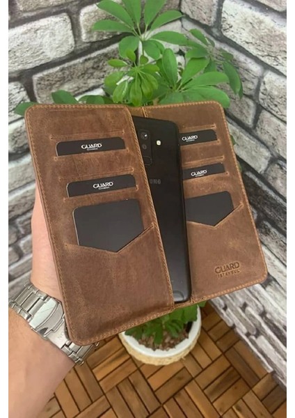 Hakiki Deri Antik Taba Telefon Girişli Erkek Portföy Cüzdan (T1503) fiyatları