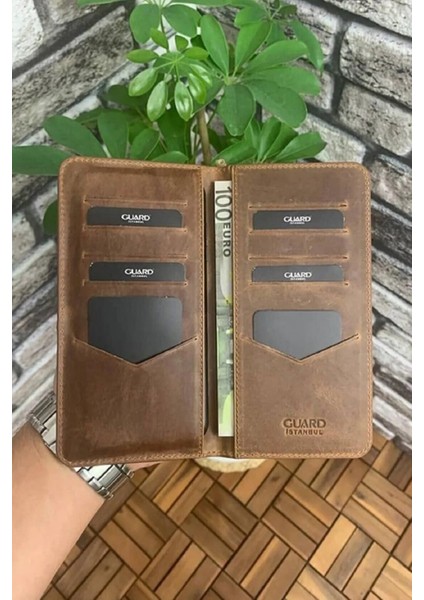 Hakiki Deri Antik Taba Telefon Girişli Erkek Portföy Cüzdan (T1503) modelleri