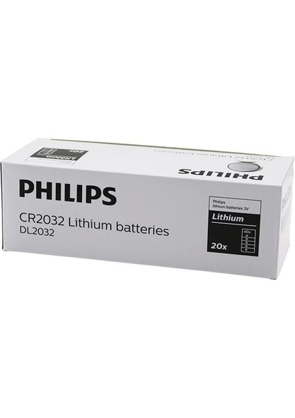 Phılıps Lithium CR-2032 Para Pili 3V 5li Kart