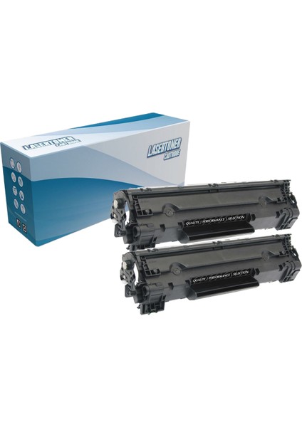 285A-HP Laserjet Pro M1214NFH Muadil Toneri 2 Li Avantajlı Paket