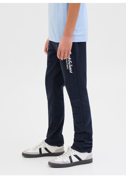 Ankle Paça Koyu Lacivert Erkek Çocuk Eşofman Altı 12270628