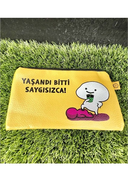 Eğlenceli Funny Deri Cüzdan