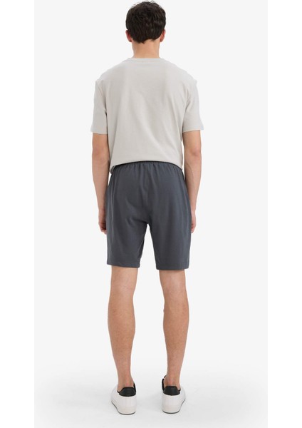 Slim Fit Dar Kesim Cepli Pamuklu Basic Düz Bermuda Şort W1105AZ25SP indirimleri