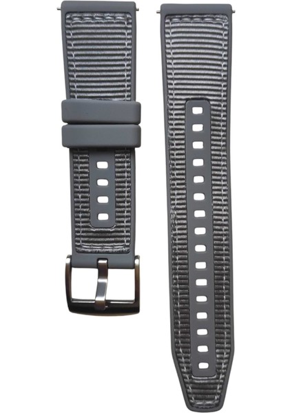 20 mm Unversal Premium Dikişli Silikon Kordon Koyu Gri fiyatları